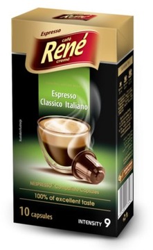 RENE NESPRESSO КАПСУЛЫ 50 ШТ. 11 ВКУСОВ НА ВЫБОР