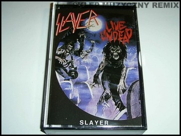 SLAYER LIVE UNDEAD КАССЕТА ПОЛЬСКИЕ ЗАПИСИ НОВАЯ