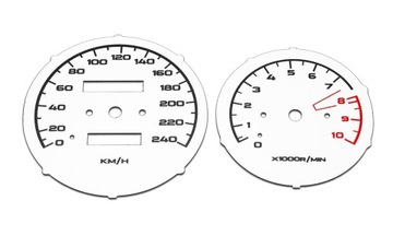 BMW R1150 GS/ R1100 GS /RT/ R Tarcze Zegarów BIAŁE