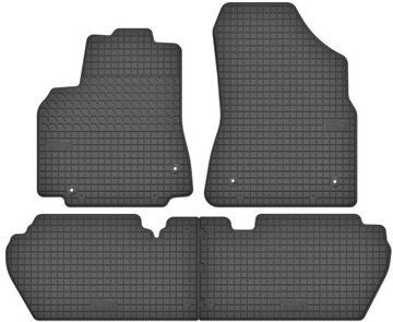 Dywaniki gumowe z mocowaniami do CITROEN BERLINGO / PARTNER II 2 08-18
