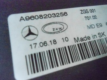 MERCEDES HALOGEN LED A9608203256