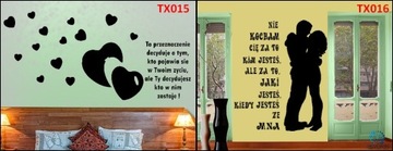 Naklejki Napisy na ścianę Teksty Cytaty mix TXT011