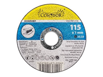 ДИСК ДЛЯ РЕЗКИ ЛИСТОВОГО МЕТАЛЛА ЛИСТ 115 х 1,0 мм