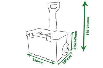 ЯЩИК ДЛЯ ИНСТРУМЕНТОВ НА КОЛЕСАХ QBRICK TWO BIG SET BOX + MULTI PRO 2x