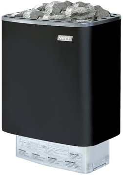 Piec do sauny Narvi NME 4,5 kW sterownik kamienie CZARNY
