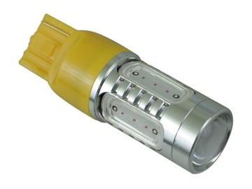 żarówka LED W21W 7440 T20 5 COB kierunki 12V 24V