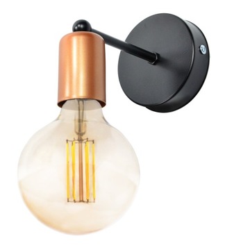 Светильник МЗК1 Black_copper Настенный светильник Edison Skylight