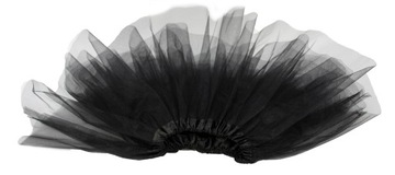 #SPÓDNICZKA TIULOWA SPÓDNICA TUTU 30cm czarny