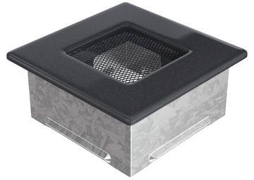 фото ориг. №2, Lattice fireplace ventilation 11x11 graphite