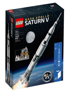 LEGO 21309 IDEAS - RAKIETA NASA APOLLO SATURN V