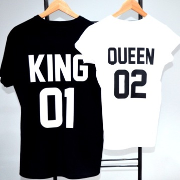 подарок на годовщину свадьбы футболки для пар набор