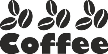 Naklejka samoprzylepna na ścianę meble do kuchni Coffee KAWA 100 cm