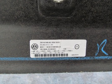 POLIČKA ZADNÍ 5C6863413E - VW JETTA 5C 12R