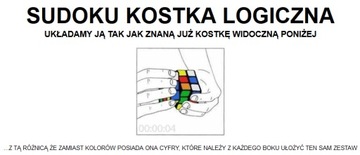 SUDOKU kostka LOGICZNA ... dasz radę?