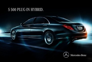 Mercedes S 500 Plug In Hybrid prospekt m 2015 angielski