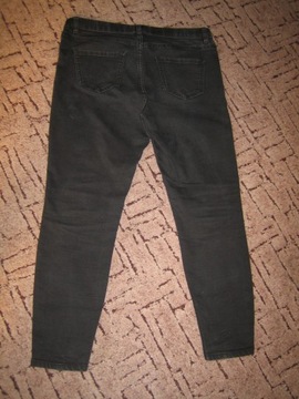 Spodnie damskie -rurki -42-czarne-NEW LOOK.