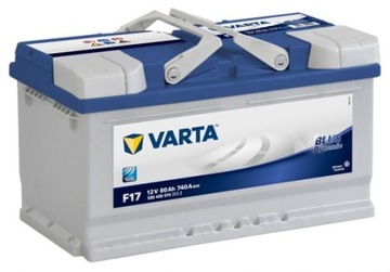 АККУМУЛЯТОР VARTA BLUE 80AH 740A F17