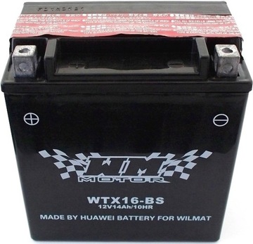 AKUMULATOR 12V/14AH WTX-16 SUZUKI INTRUDER VS 800