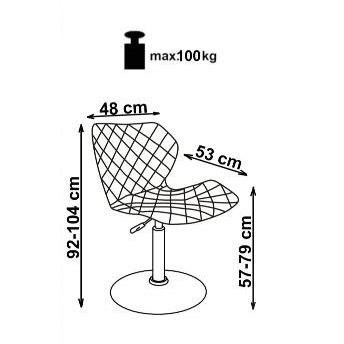 фото ориг. №3, Modern seat rotary matrix 2 chair plate
