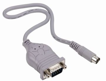 ADAPTER DB9 9-pin wt. - mini DIN 8-pin wt. THOMSON