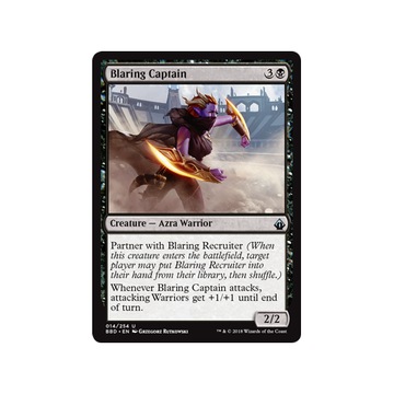 MTG 4x Blaring Captain (Uncommon)