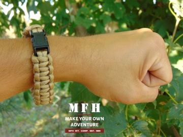 фото ориг. №6, Bracelet rope paracord 19mm coyote size m
