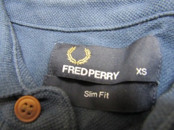 FRED PERRY/ SLIM FIT ORYGINALNE POLO T SHIRT/ S
