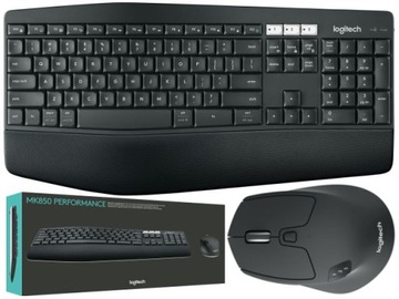 НАБОР КЛАВИАТУРЫ LOGITECH WIRELESS MK850 BT МЫШЬ