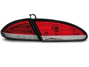 Lampy tył SEAT LEON 1P 05- LED RED WHITE Diodowe