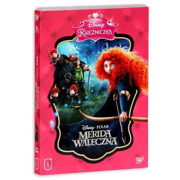 MERIDA WALECZNA DVD Disney Księżniczka