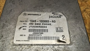 JAGUAR X-TYPE ŘÍZENÍ TEL. 1X43-10D893-AD