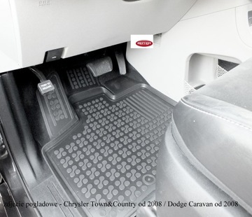 Opel Movano 2004 - 2010 коврики резиновые с швеллерами