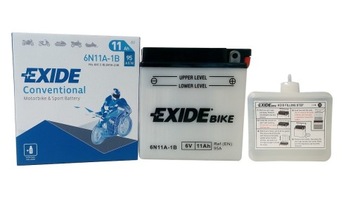 EXIDE МОТОЦИКЛОВЫЙ АККУМУЛЯТОР 6N11A-1B 6V 11A