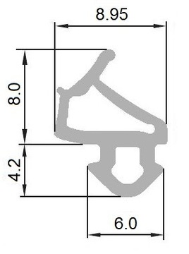 VEKA S-1127 Уплотнитель оконный