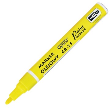 Marker pisak olejowy Grand GR-25 żółty