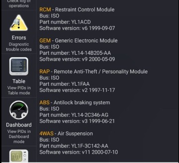 OBD2 WiFi iCar 2 NANO Vgate оригинальный интерфейс