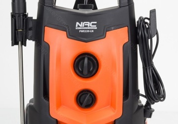 Мойка высокого давления NAC 2200W 150 бар 450 л/ч +2x LANCE Катушка для шланга ЩЕТКА