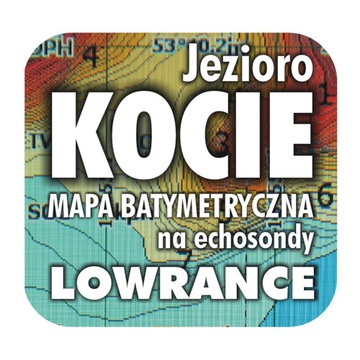 Jezioro Kocie mapa na echosondy Lowrance Simrad BG