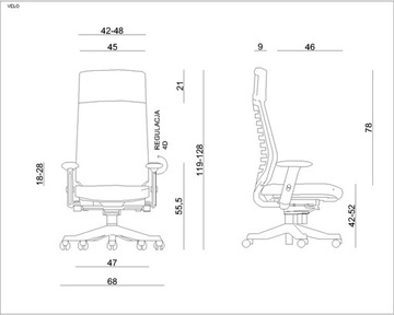 Эргономичное офисное кресло VELO BL411 OLIVE