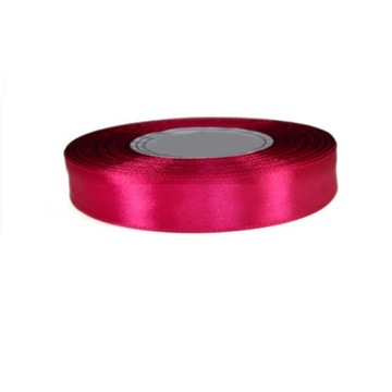 Tasiemka satynowa 12mm 32mb MALINOWY 8051 wstążka
