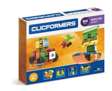 Блоки CLICS PL CLICFORMERS 801003 90 шт. НОВЫЙ!