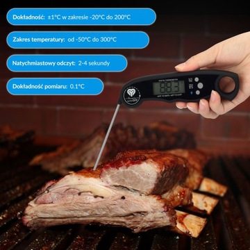 Водонепроницаемый пищевой термометр для приготовления стейков из мяса и молока в духовке