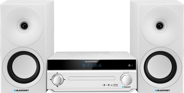 Blaupunkt MS30BT Edition Mini wieża Bluetooth CD MP3 Biała