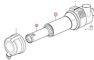 КОМПЛЕКТ ВОЗДУШНЫХ ФИЛЬТРОВ VOLVO BL 71 70 61 60 DONALDSON