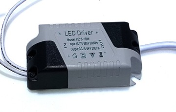 TRANSFORMATOR ZASILACZ LED DRIVER 6-18W DC:18-54V