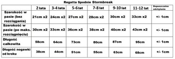 Брюки-дождевики REGATTA 3-4 года 104