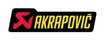 AKRAPOVIC NAKLEJKA wydechu tłumika NOWA ORYGINAŁ