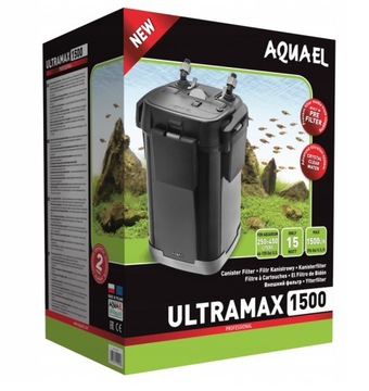 AQUAEL ULTRAMAX 1500 FILTR KUBEŁKOWY+GRATIS