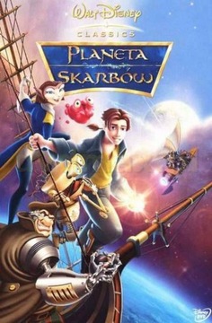 PLANETA SKARBÓW - Bajka DISNEY DVD +Dodatki PL 24h