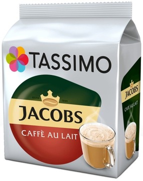 Kapsułki TASSIMO Jacobs Cafe Au Lait 16szt